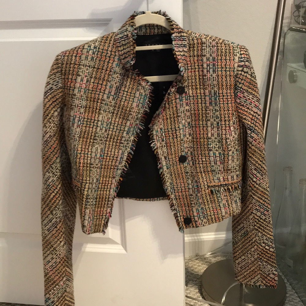 Theory tweed jacket- brand new